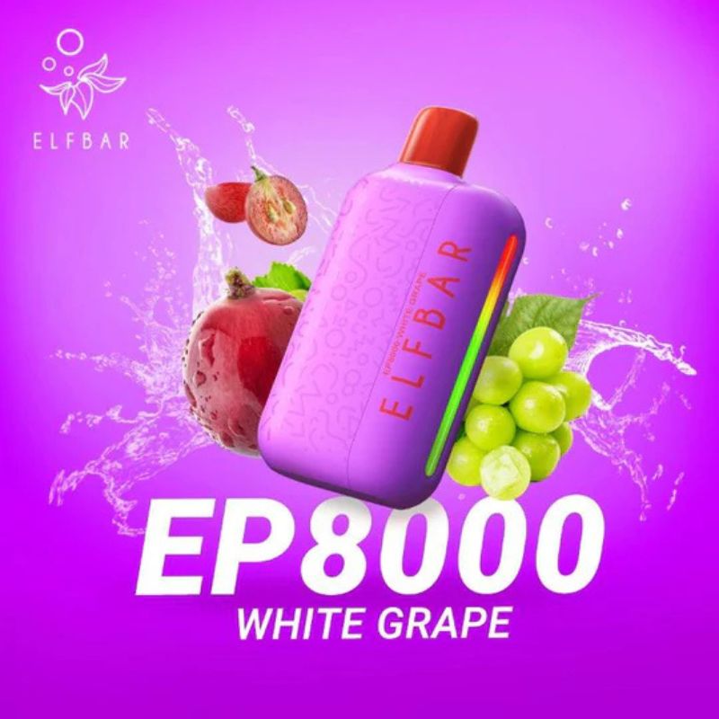 ELFBAR EP8000 Puffs Disposable vape in UAE 50mg / 20mg Nic