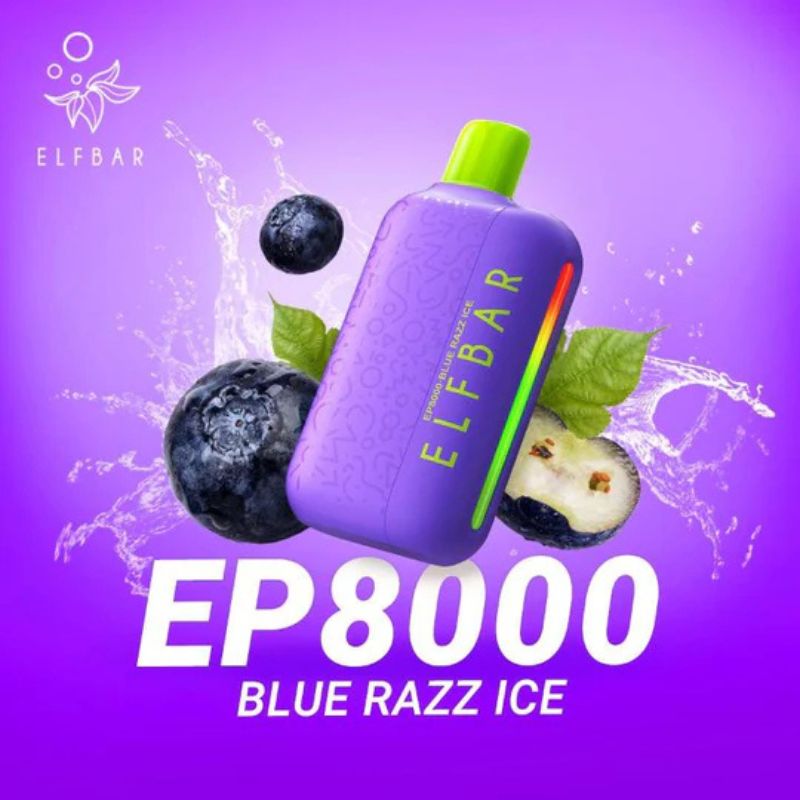 ELFBAR EP8000 Puffs Disposable vape in UAE 50mg / 20mg Nic