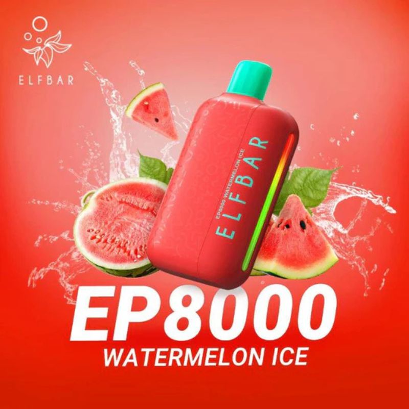 ELFBAR EP8000 Puffs Disposable vape in UAE 50mg / 20mg Nic
