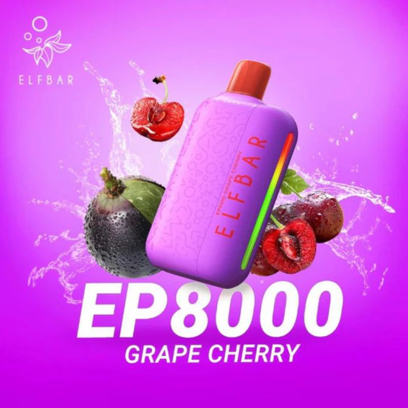 ELFBAR EP8000 Puffs Disposable vape in UAE 50mg / 20mg Nic