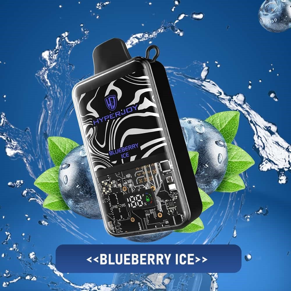 Hyperjoy 20000 Puffs Blueberry Ice Disposable Vape in UAE