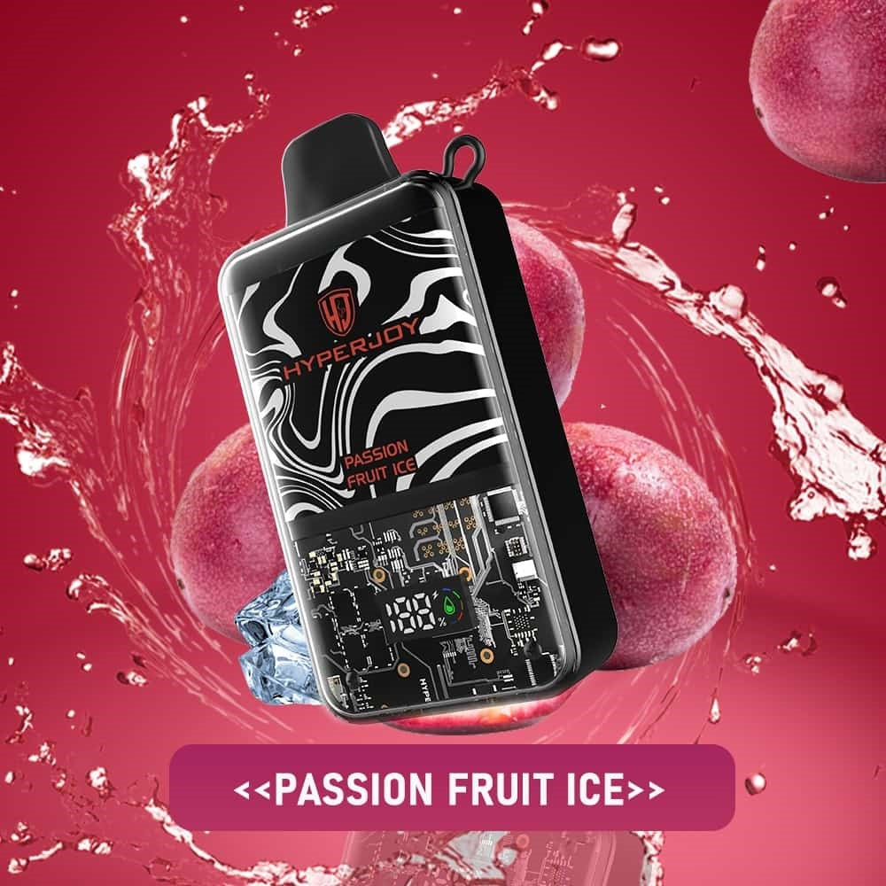 Hyperjoy 20000 Puffs Passion Fruit Ice Disposable Vape in UAE