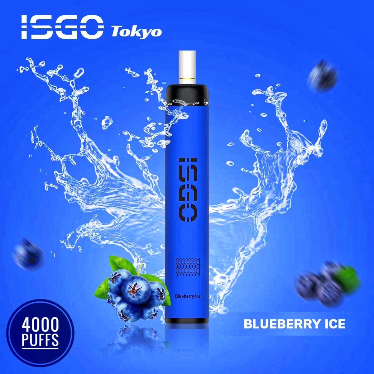 Isgo Tokyo 4000 Puffs Blueberry Ice