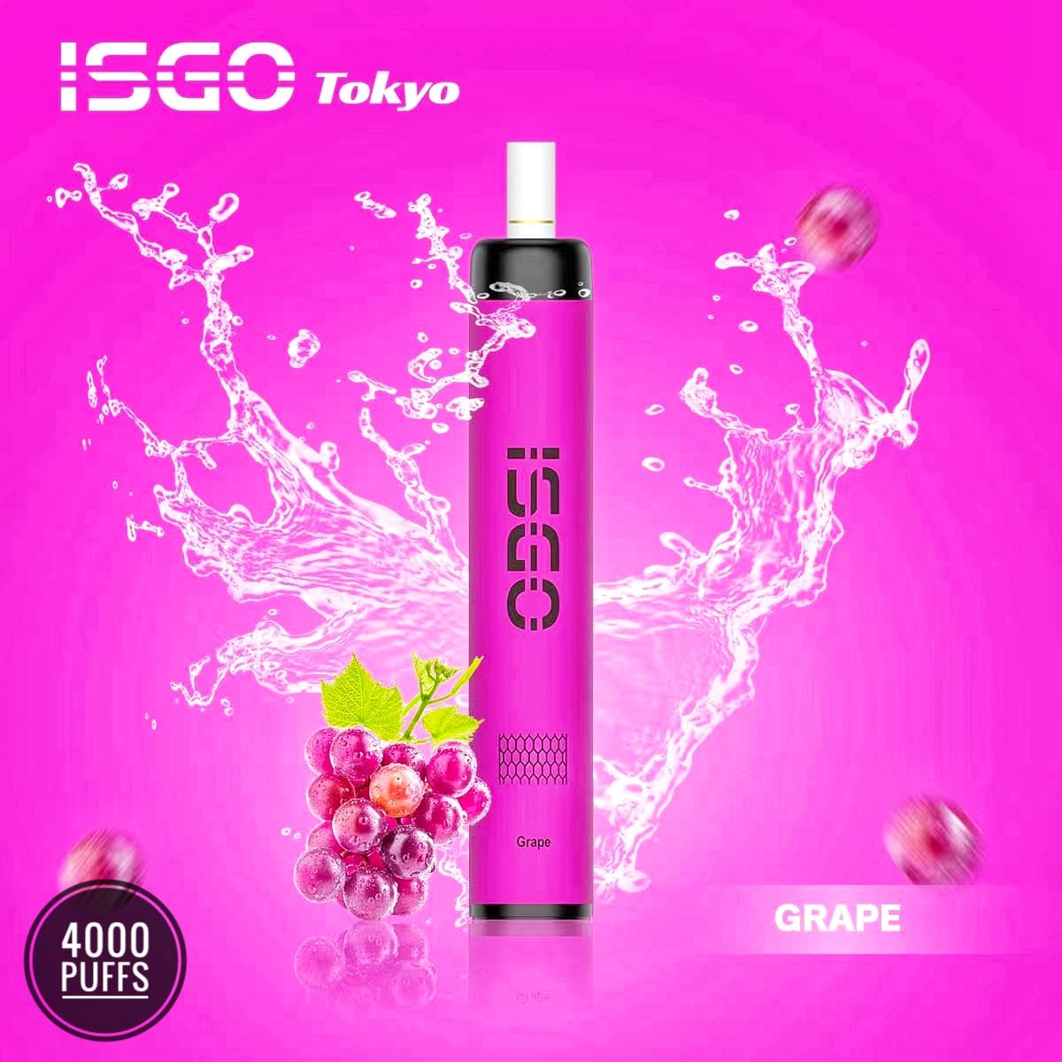 Isgo Tokyo 4000 Puffs Grape
