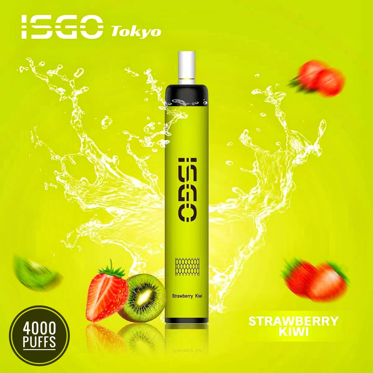 Isgo Tokyo 4000 Puffs Strawberry Kiwi