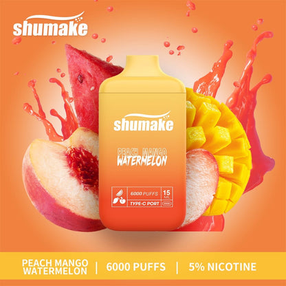 Shumake 6000 Puffs Disposable Vape In DUBAI