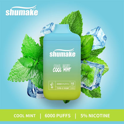 Shumake 6000 Puffs Disposable Vape In DUBAI