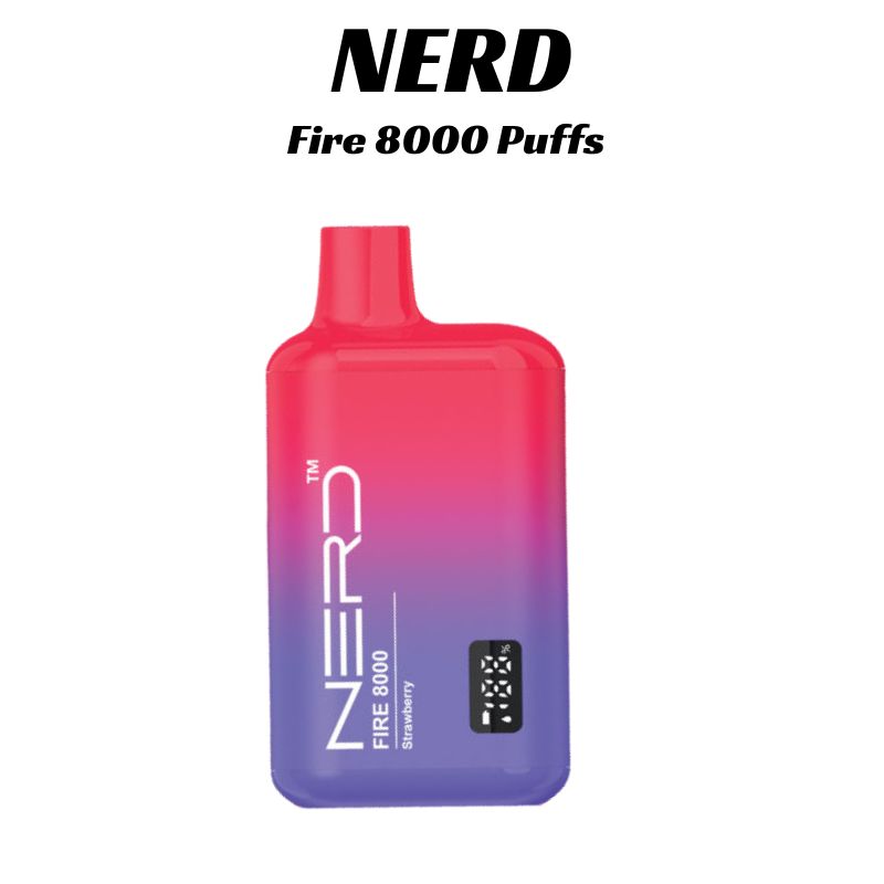 Nerd Fire 8000 Puffs Disposable Vape In UAE