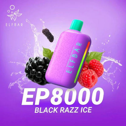 ELFBAR EP8000 Puffs Disposable vape  in UAE 50mg / 20mg Nic