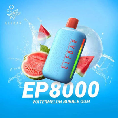 ELFBAR EP8000 Puffs Disposable vape  in UAE 50mg / 20mg Nic