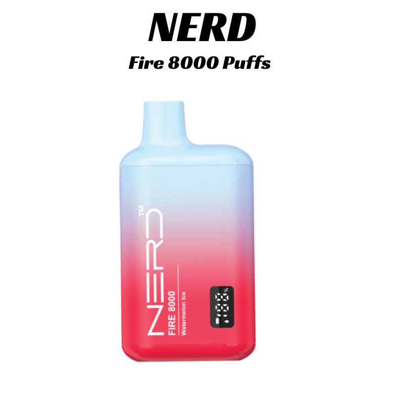 Nerd Fire 8000 Puffs Disposable Vape In UAE