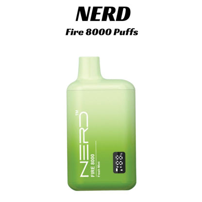 Nerd Fire 8000 Puffs Disposable Vape In UAE