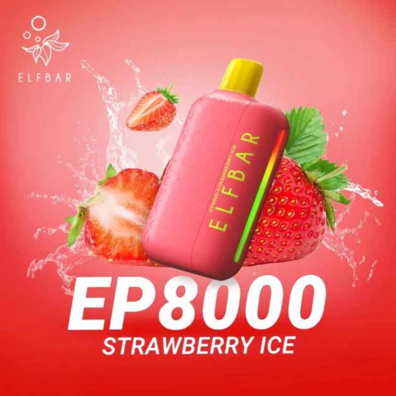 ELFBAR EP8000 Puffs Disposable vape  in UAE 50mg / 20mg Nic