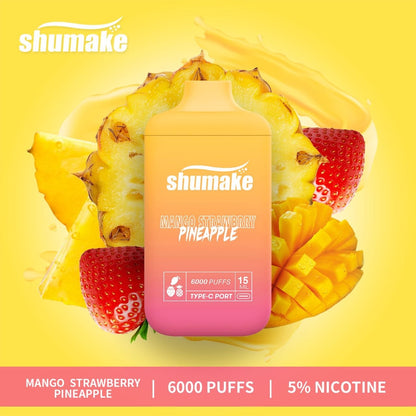 Shumake 6000 Puffs Disposable Vape In DUBAI