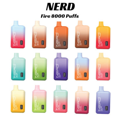 Nerd Fire 8000 Puffs Disposable Vape In UAE