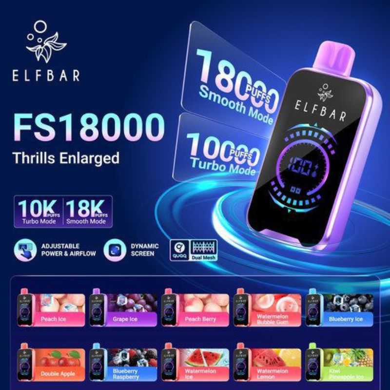 Elfbar FS 18000 Puffs Disposable Vape in UAE