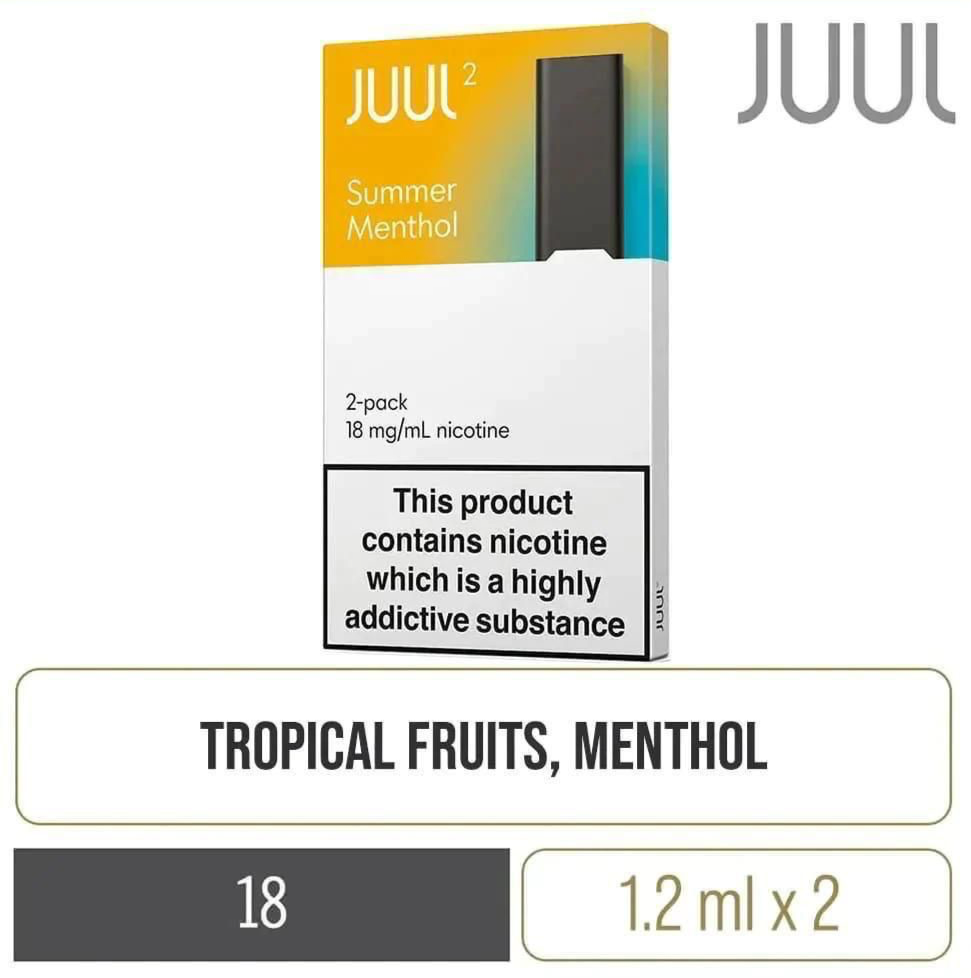 Summer Menthol JUUL 2 Pods