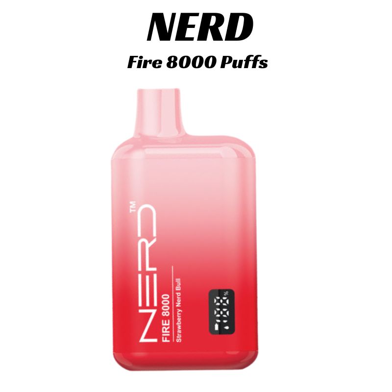 Nerd Fire 8000 Puffs Disposable Vape In UAE