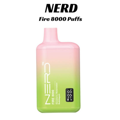 Nerd Fire 8000 Puffs Disposable Vape In UAE