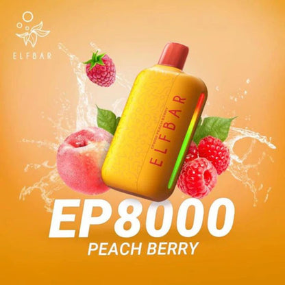 ELFBAR EP8000 Puffs Disposable vape  in UAE 50mg / 20mg Nic