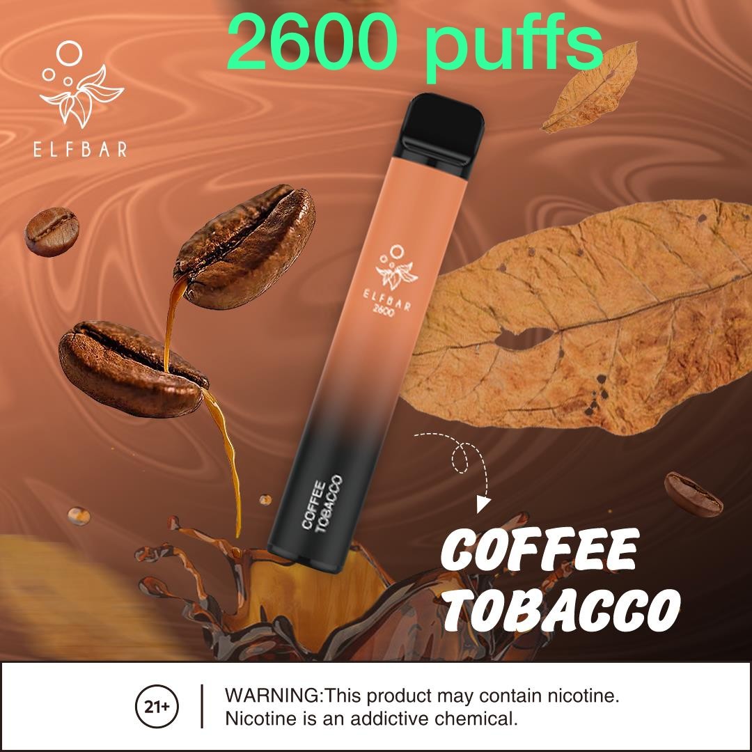 Elf Bar 2600 Puffs 20mg Disposable Vape in UAE