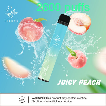 Elf Bar 2600 Puffs 20mg Disposable Vape in UAE