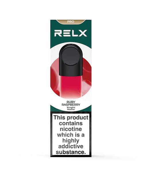 RELX INFINITY POD - RASPY RUBY RASPBERRY (2PODS)