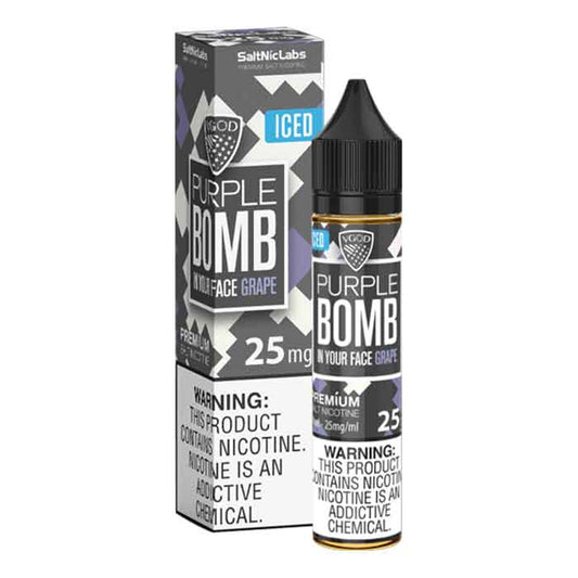 Iced Purple Bomb - VGOD - SaltNic - 30mL