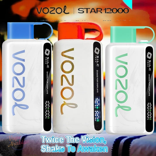 VOZOL STAR 12000 Puffs Disposable Kit In UAE