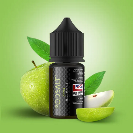 POD SALT APPLE 30ML NICOTINE SALT E-LIQUID (UAE) - 20MG