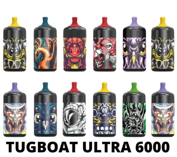 TUGBOAT ULTRA DISPOSABLE VAPE 6000 PUFFS