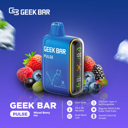 GEEK Bar Pulse 15000 Puffs Disposable Vape In UAE