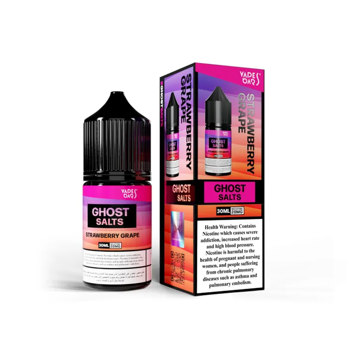 VAPES BARS GHOST SALTS STRAWBERRY GRAPE 20MG/ML-30ML