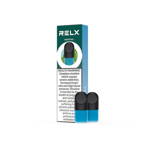 RELX POD MENTHOL PLUS 2 X 18MG/ML