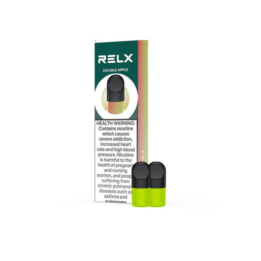 RELX POD DOUBLE APPLE 2 X 18MG/ML