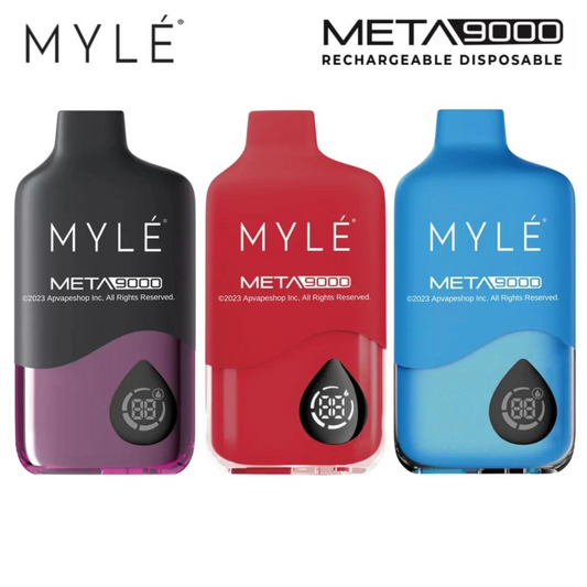 Myle Meta 9000 Puffs Disposable Vape 50mg/5% Nicotine