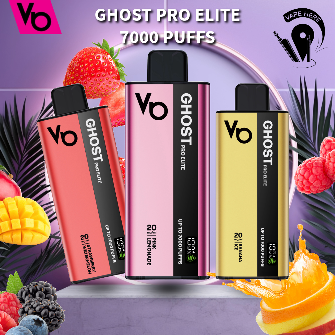 Ghost Pro Elite 7000 Puffs Disposable Vape In UAE