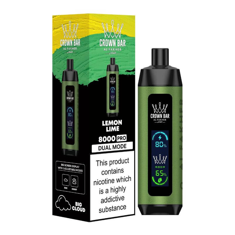 Al Fakher Crown Bar 8000 Puffs Dual Pro Disposable Vape