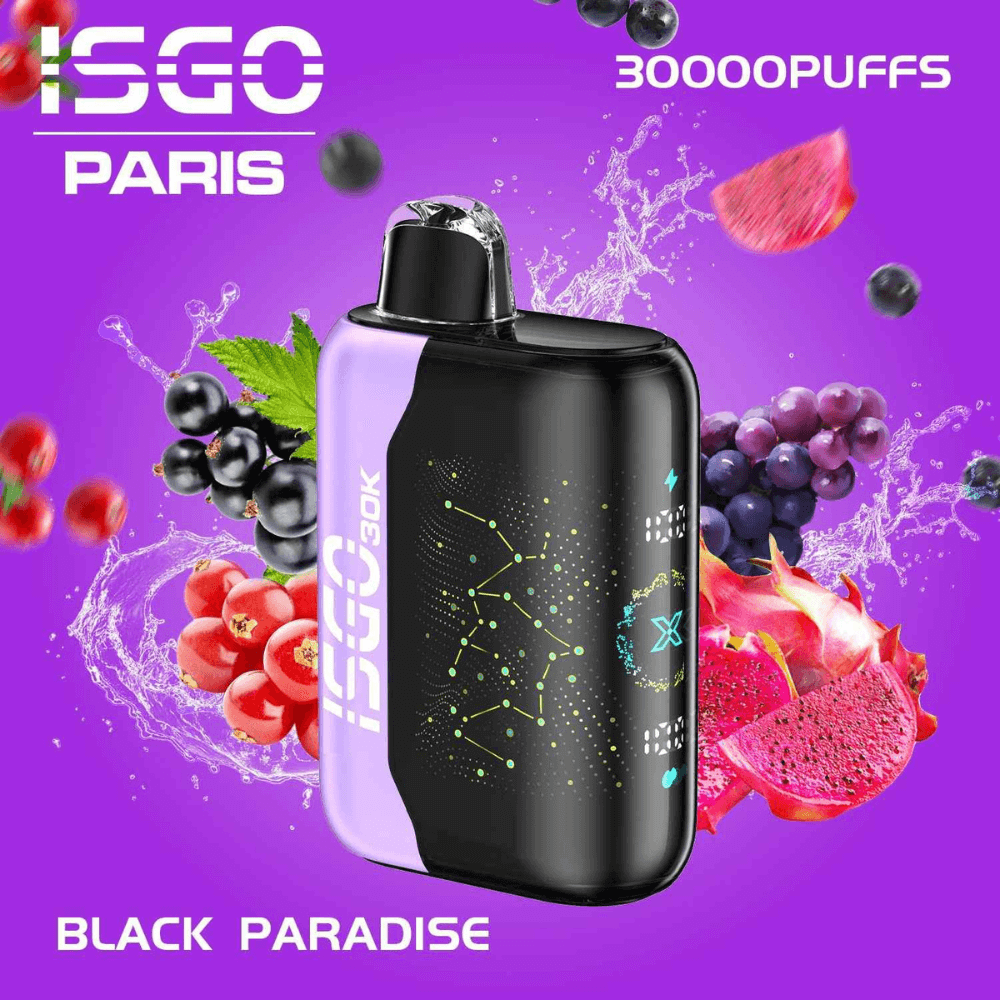 ISGO Bar Paris X 30000 Puffs Black Paradise in UAE