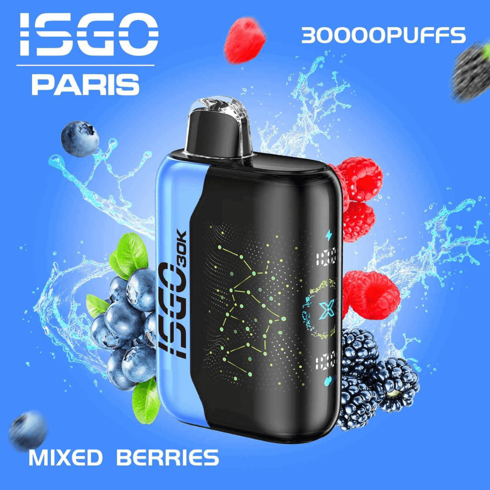 ISGO Bar Paris X 30000 Puffs Disposable Vape Mixed Berries in UAE