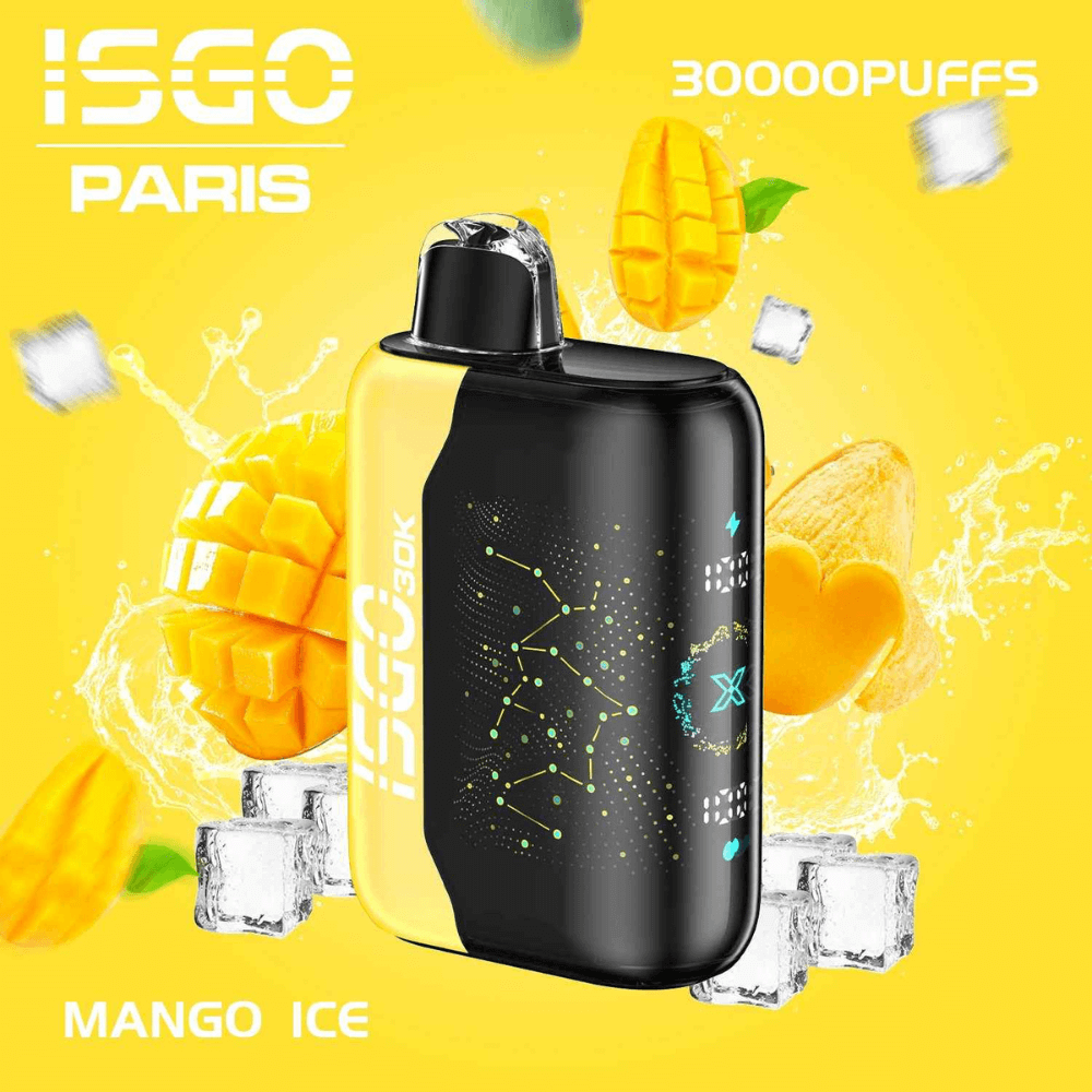 ISGO Bar Paris X 30000 Puffs Mango Ice Disposable Vape in UAE