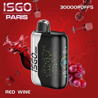 ISGO Bar Paris X 30000 Puffs Red Wine Disposable Vape in UAE