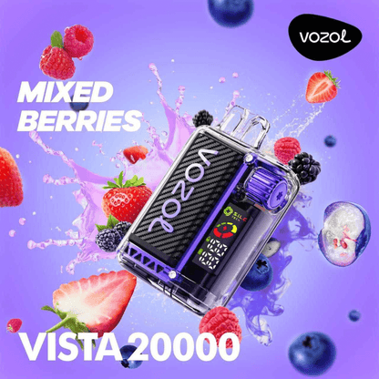 Mixed Berries Vozol Vista 20000 Puffs in UAE