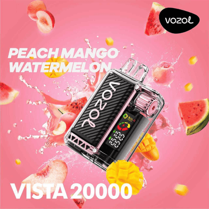 Peach Mango Watermelon Vozol Vista 20000 Puffs in UAE