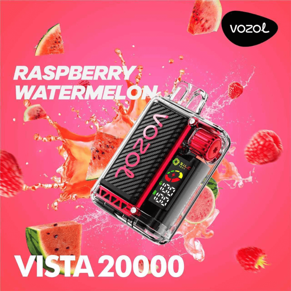 Raspberry Watermelon Vozol Vista 20000 Puffs in UAE