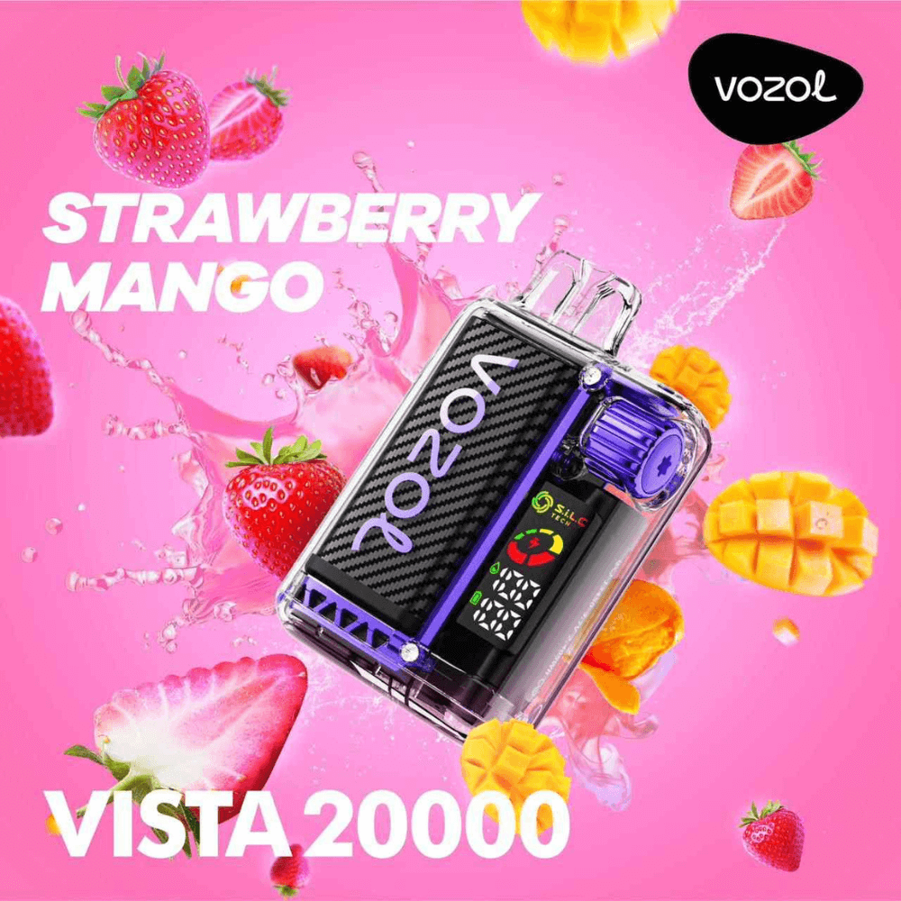 Strawberry Mango Vozol Vista 20000 Puffs in UAE