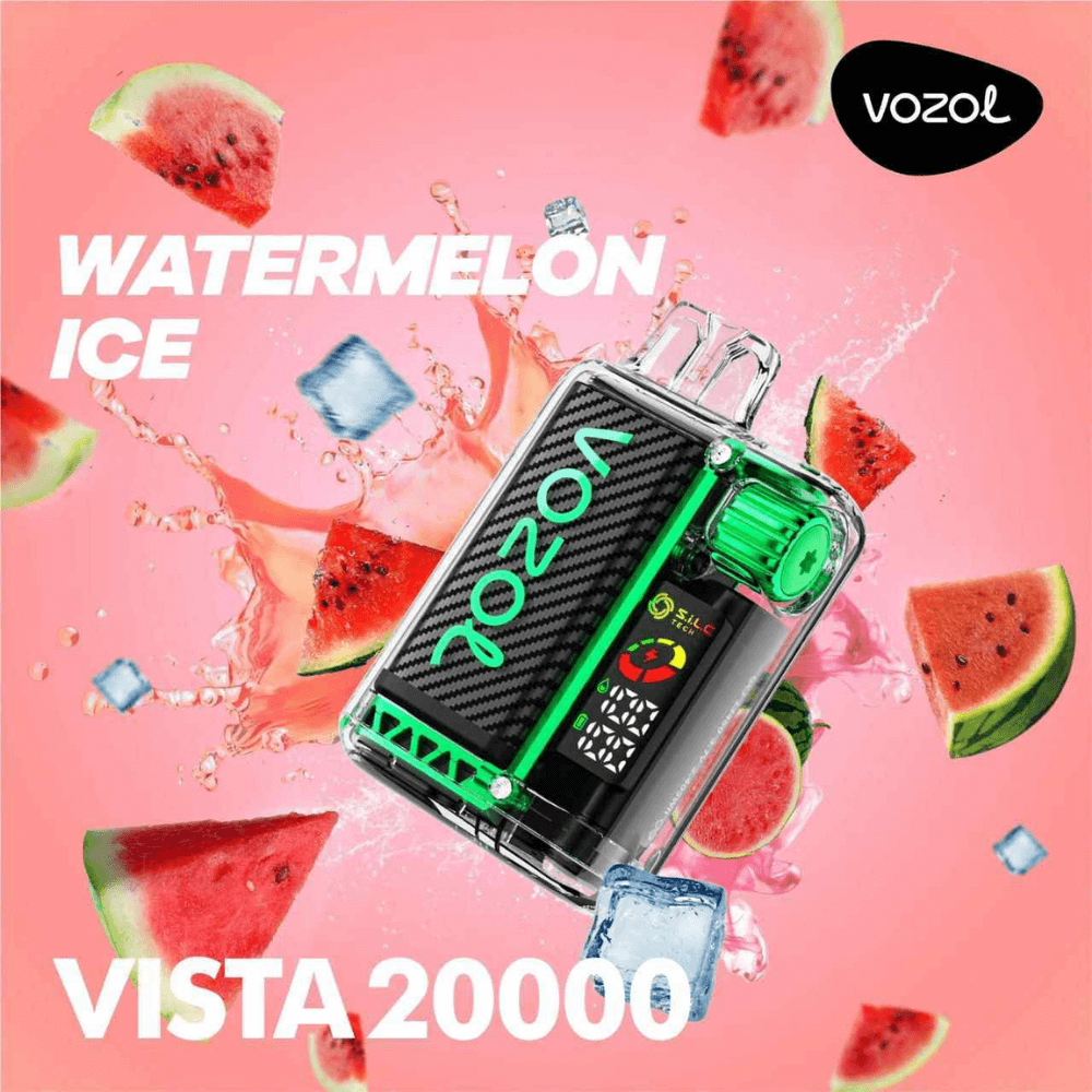 Watermelon Ice Vozol Vista 20000 Puffs in UAE